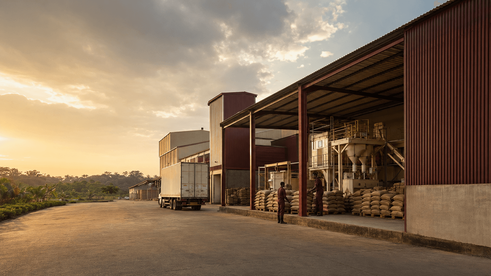 Ligne de transformation du cacao SAMEN INDUSTRY